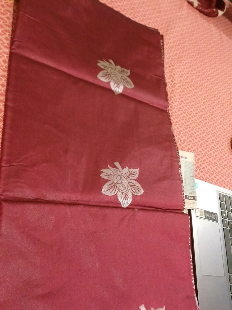 New Beautiful Maroon Colour Saree