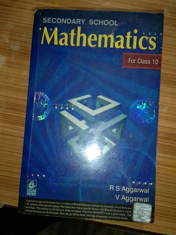 Rs Aggarwal Mathematics Class 10