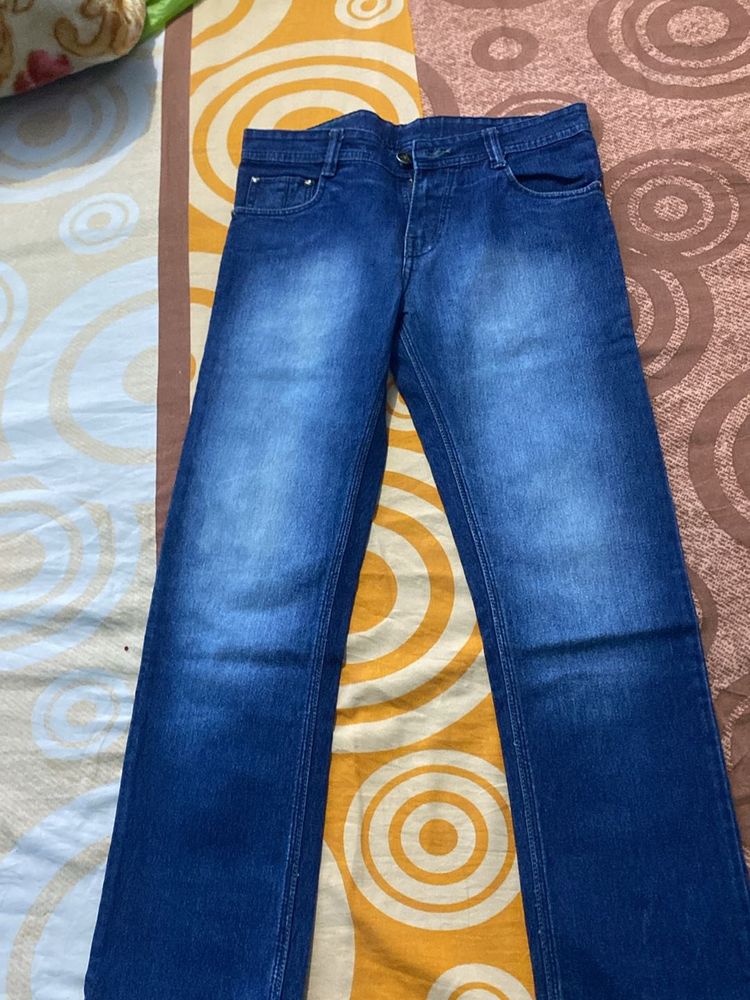 mens denim blue not used new jens