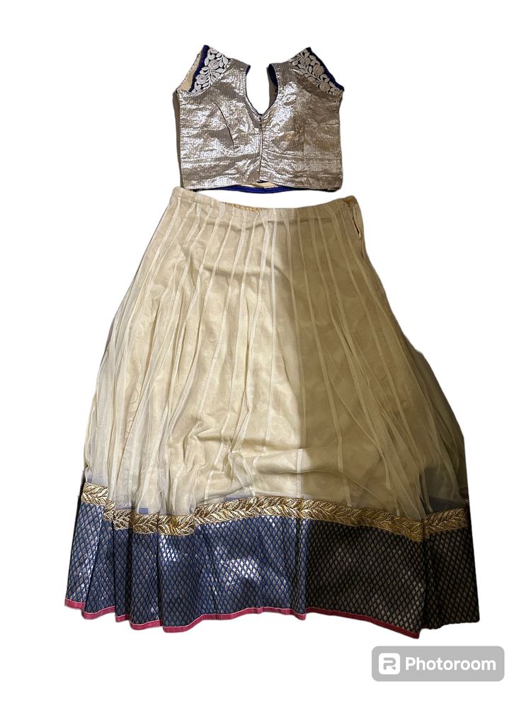 Beige Lehenga Choli