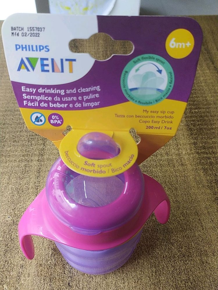 Philips Avent Classic Spout Cup 200Ml (Blue Color)