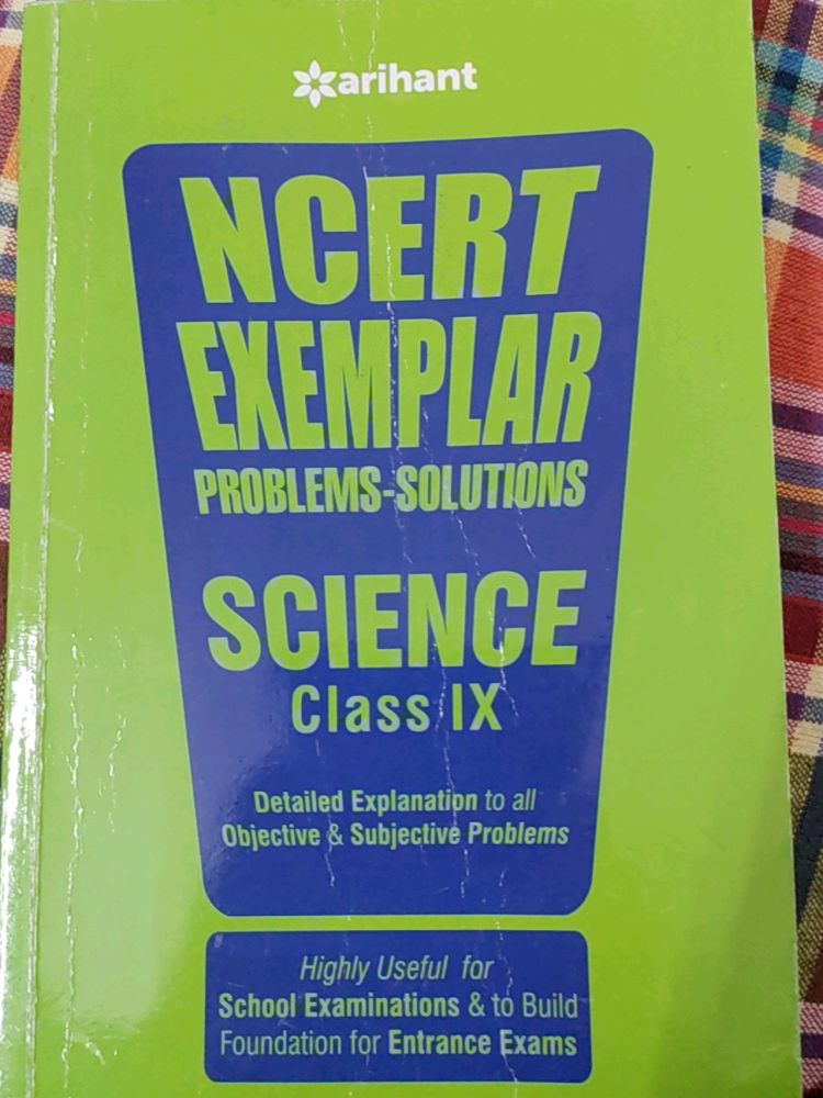 NCERT Science Exempler Class 9