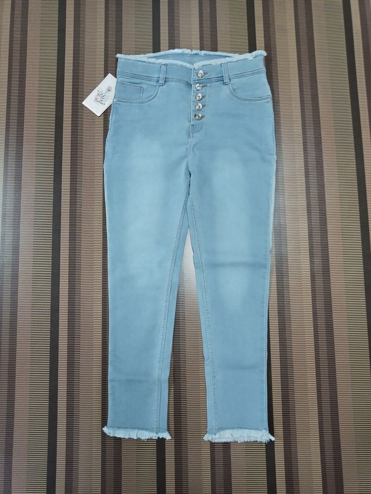 W-25 Size-30 Slim Fit Women Denim Jeans