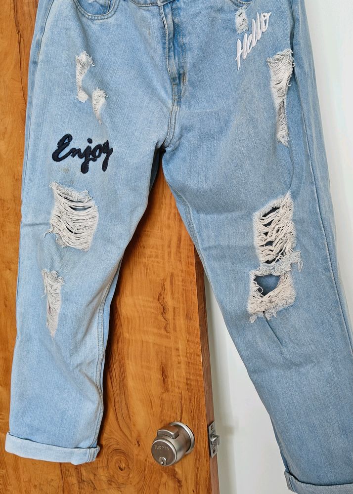 Stylish Ripped Jeans For Women