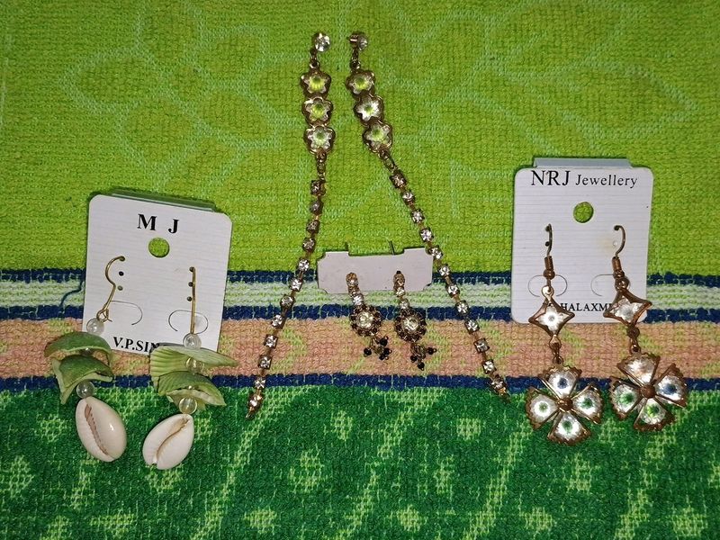 Multi Earrings Combo Set