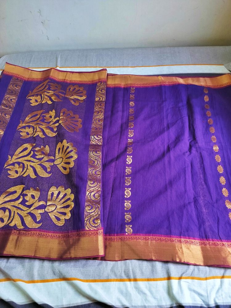 Jari Cotton Saree