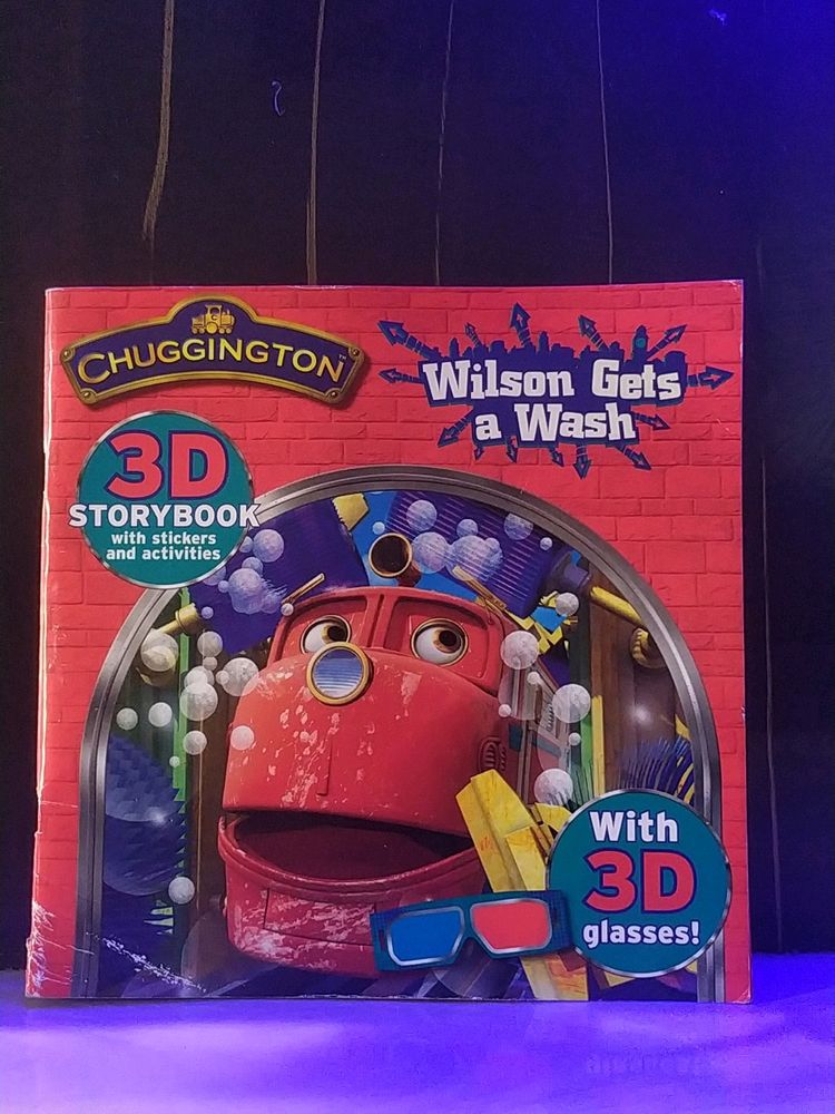 Wilson get a wash , comic book with 3D glasses , s