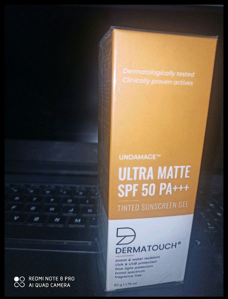 DERMATOUCH Undamage Ultra Matte Tinted Sunscreen