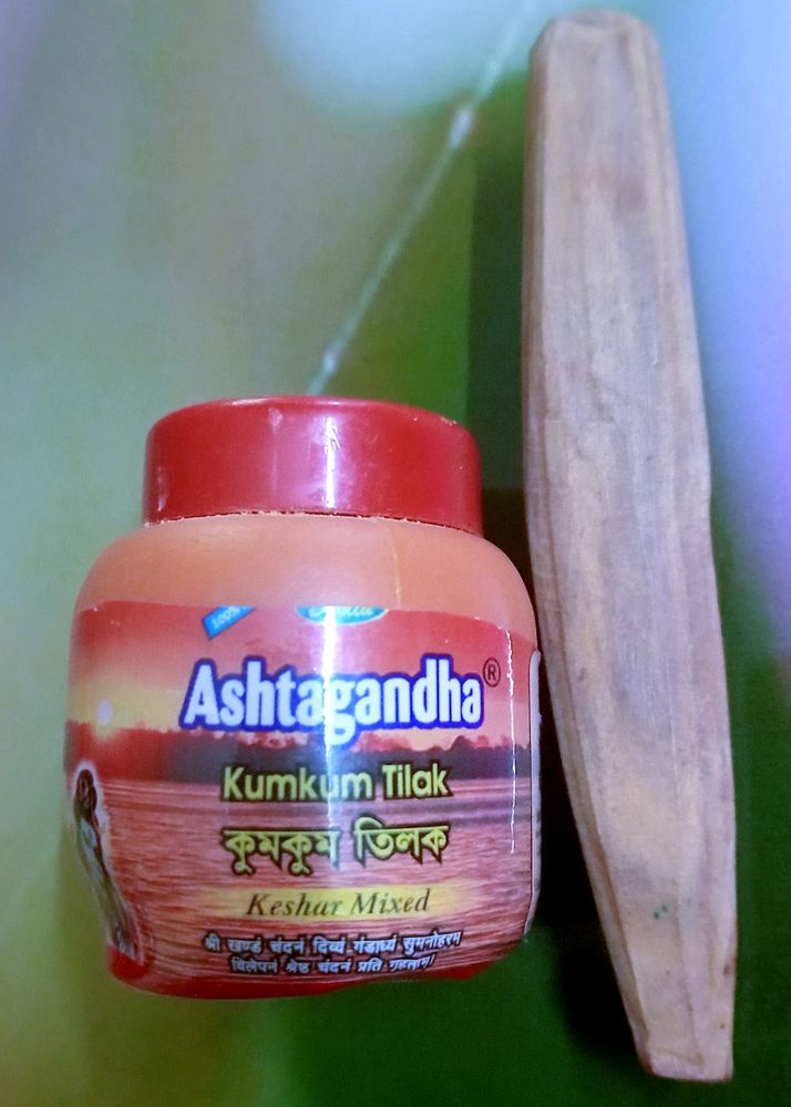 Sandal Wood With Ashtagandha Chandan Powder