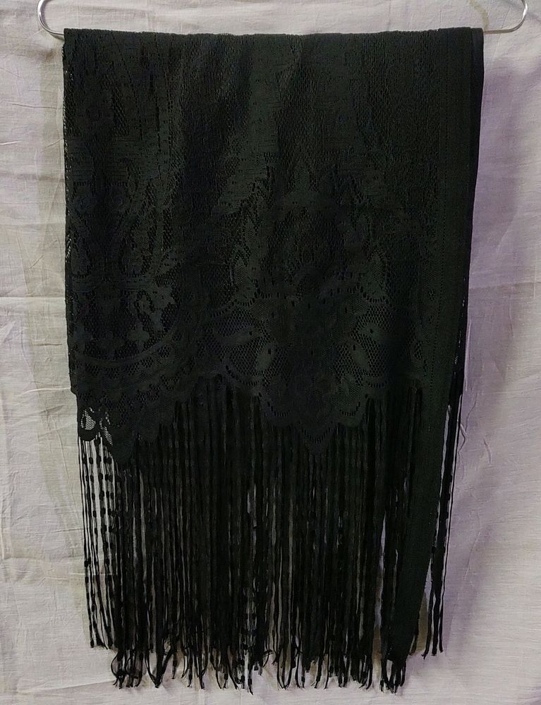 Net Black Shrug