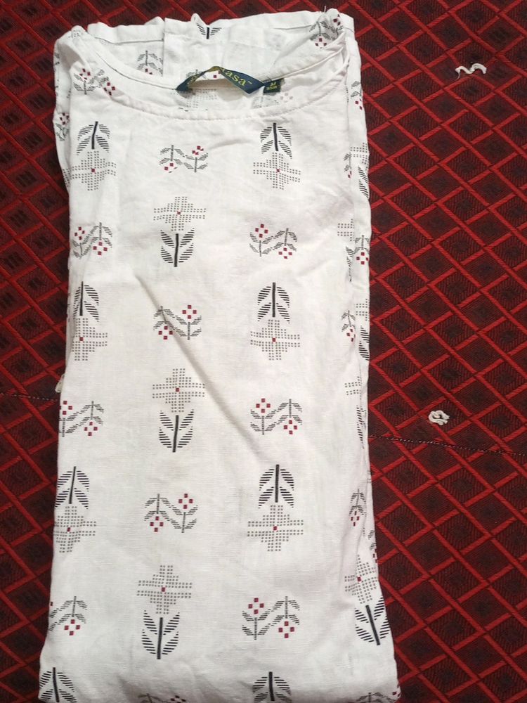 White Cotton Kurti