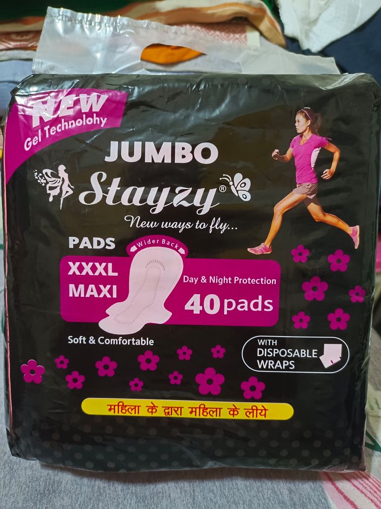 Stayzy Hygiene XXXL Sanitary Pads Pack Of 40