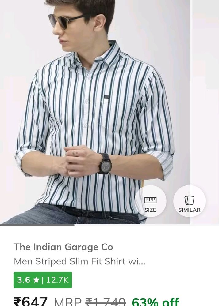 Casual Shirt From Brand The Indian Garage Co..