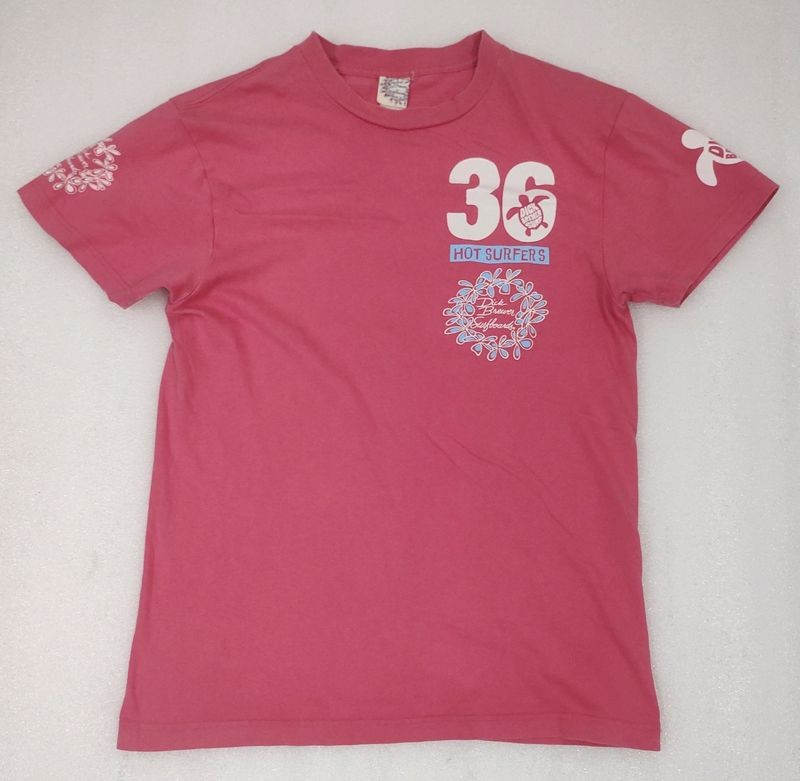 Pink Motifs T- Shirt