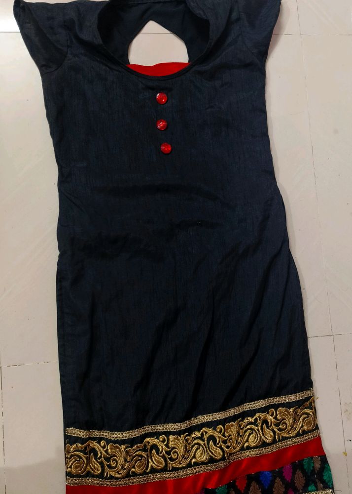 Black Kurta