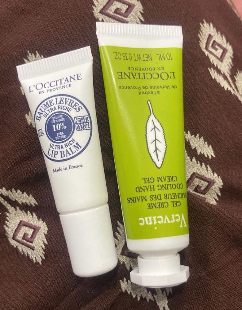 L’occitane Lip Balm And Hand Cream