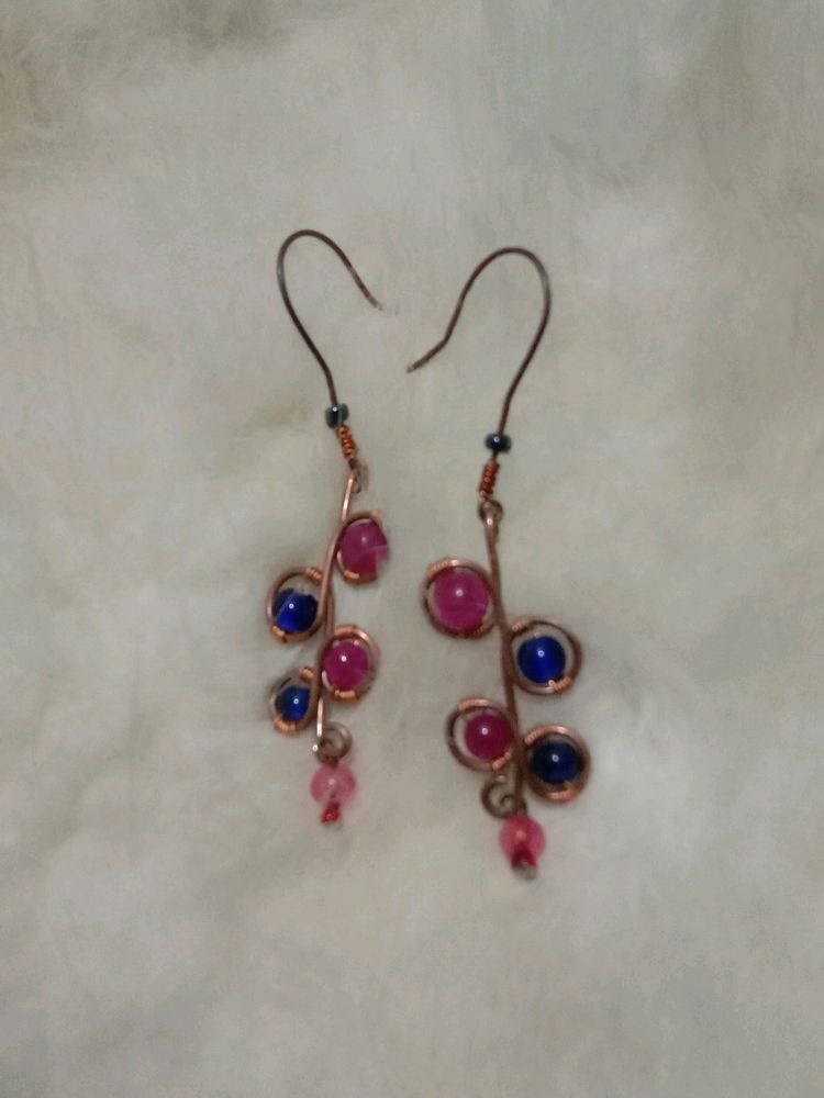 Handmade Copper Wire Earing