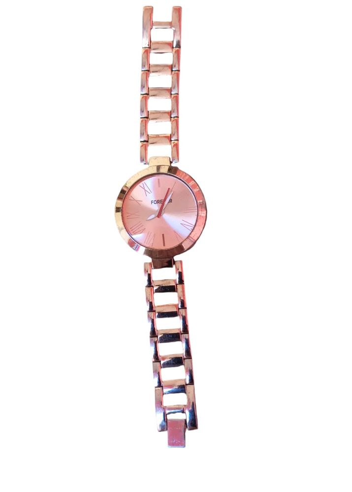 Rose Gold Colour Wrist Watch