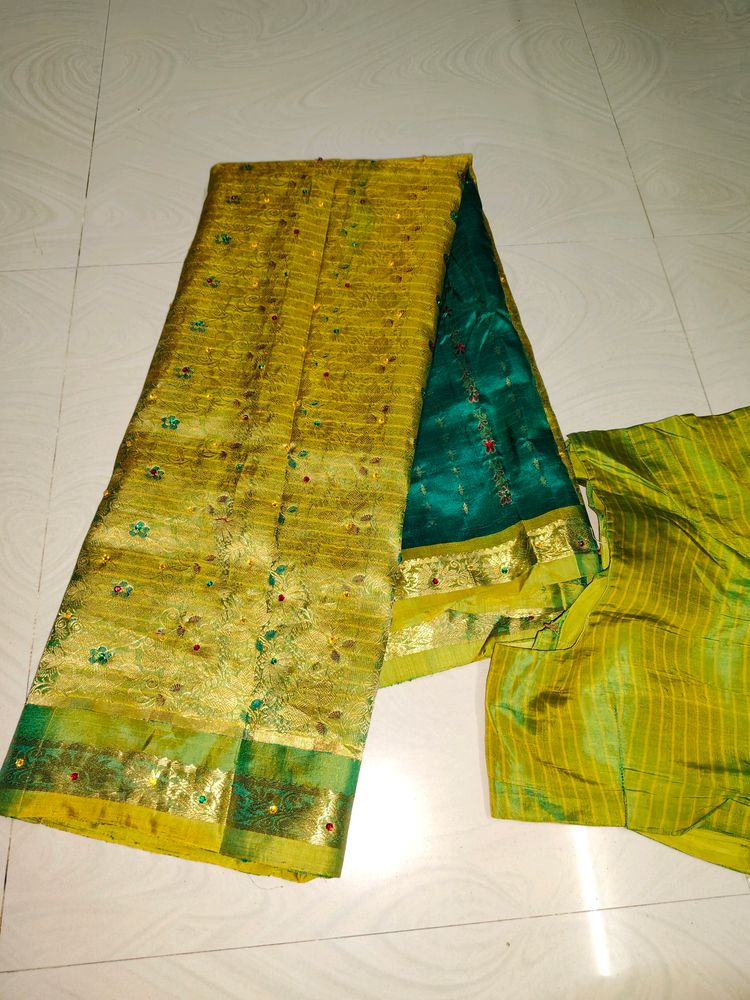 Pure Kanchi Pattu Saree