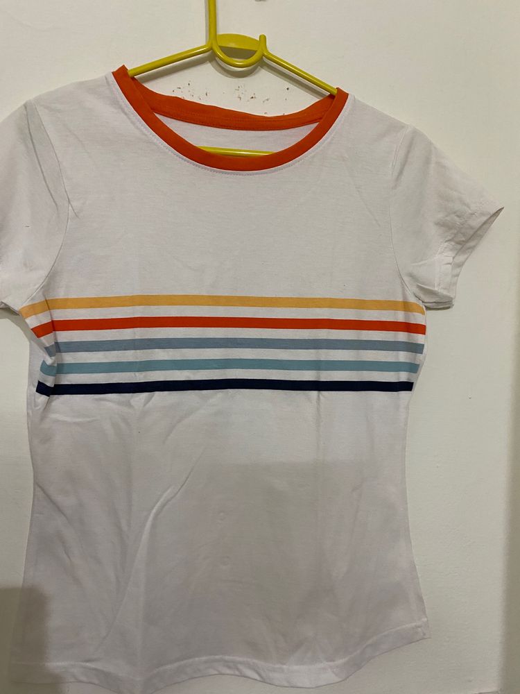 Offwhite Striped Tshirt