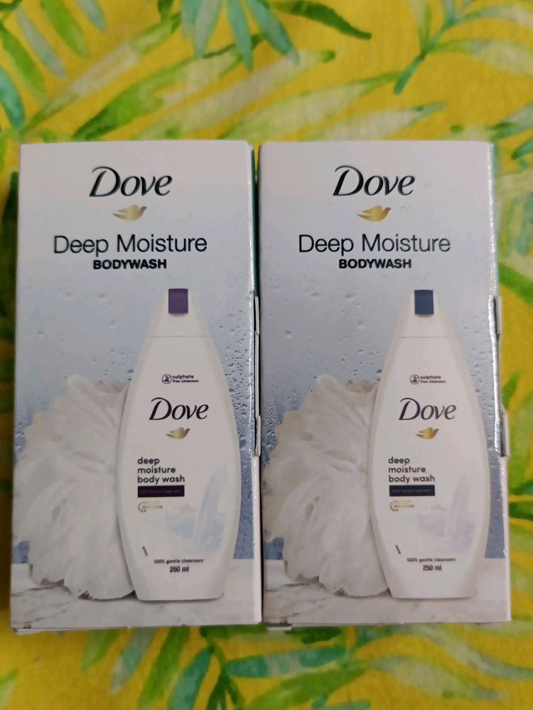 Dove Body Wash Travel Size: 2 Bottles Of 50ml