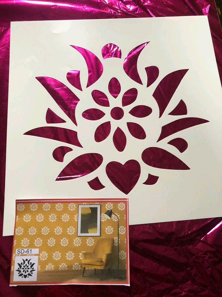 Unique Wall Stencils😍 Designs