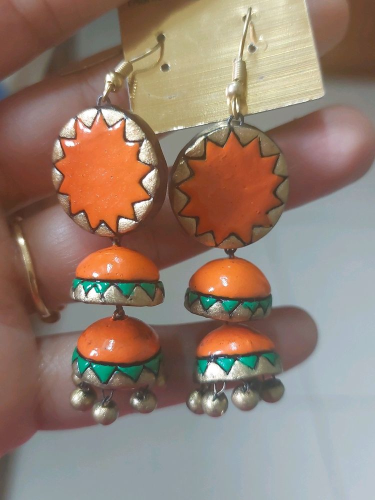 New Teracotta Earrings