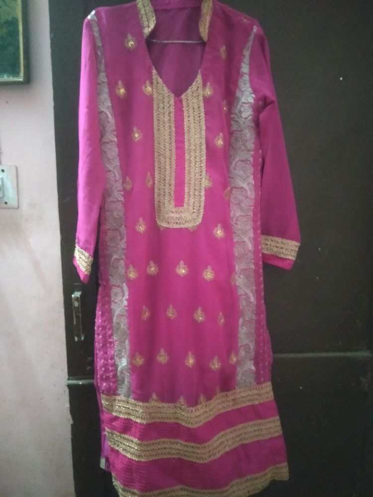 Festive Kurta With Dupatta