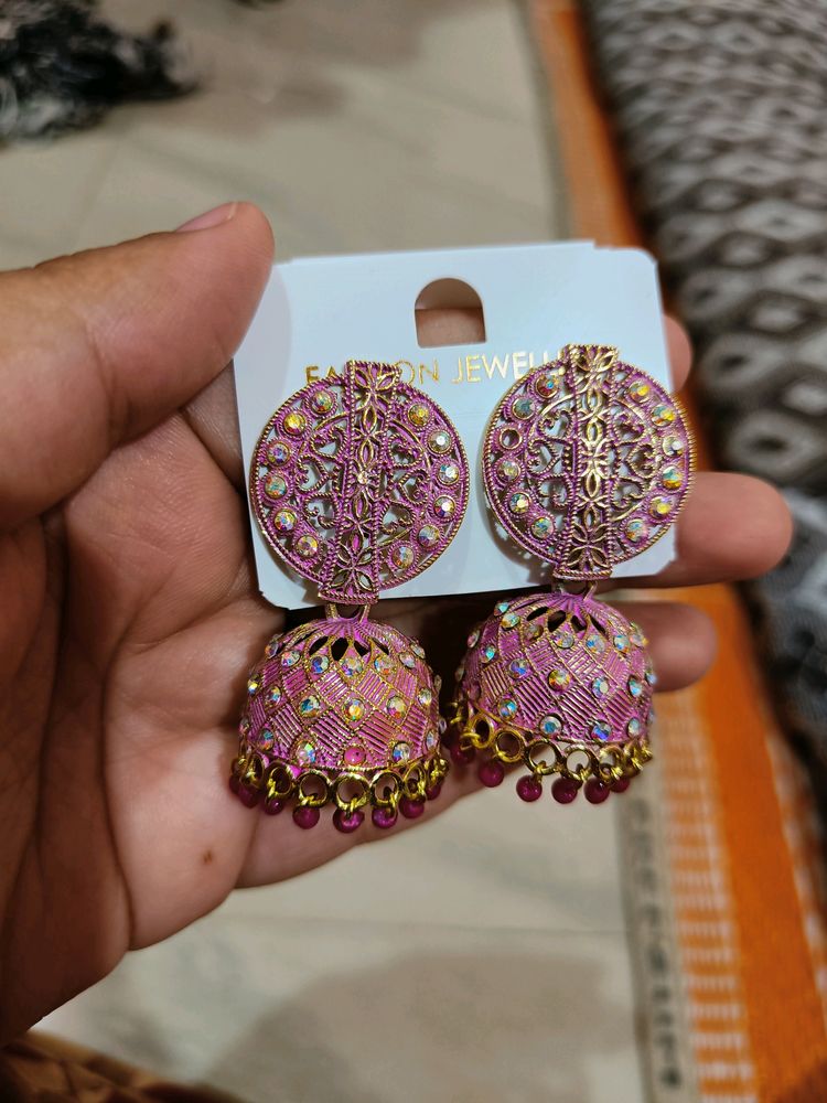 Colourful Jhumka