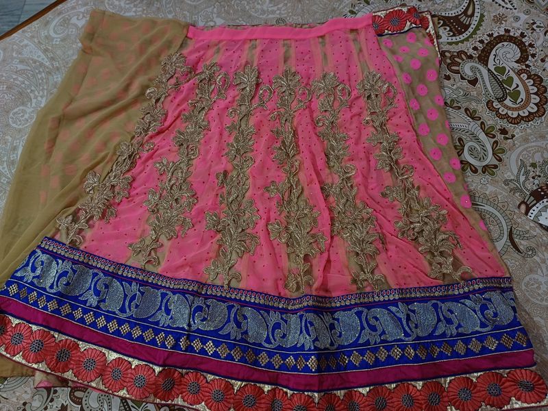 Lehenga Style Saree