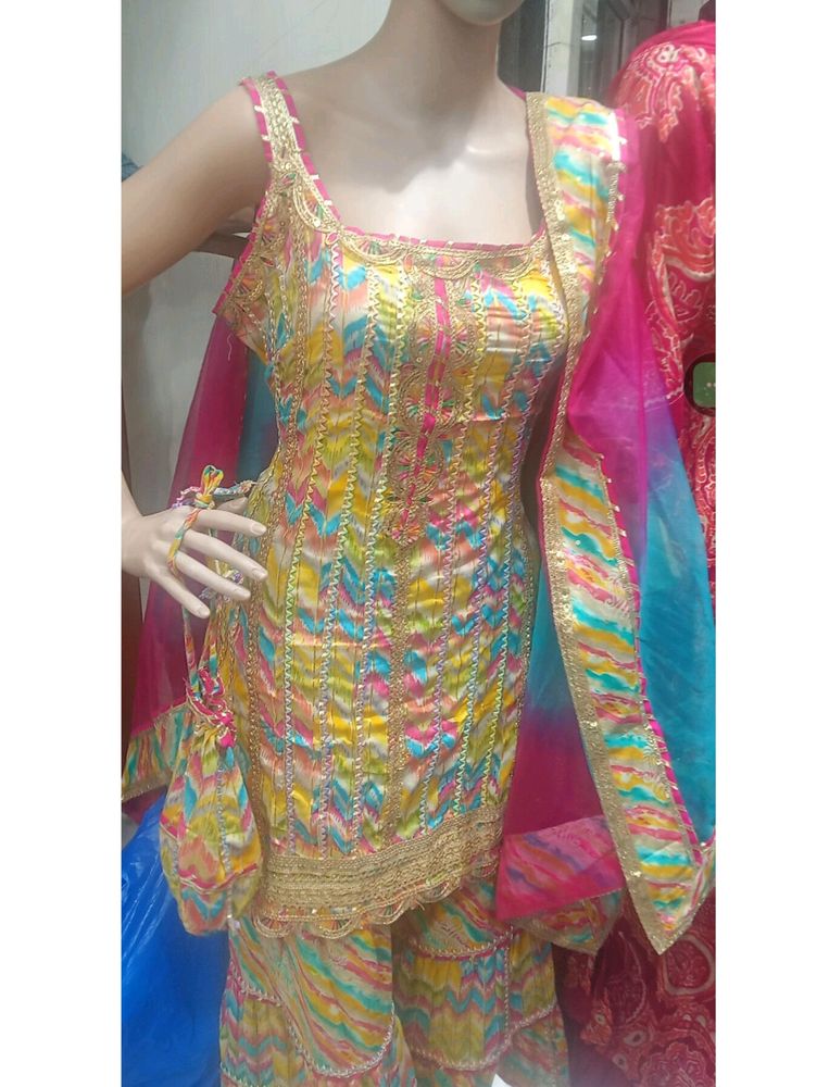 Garara Kurti With Dupatta