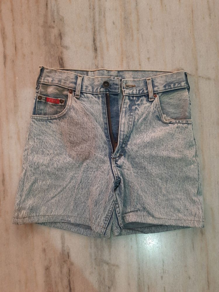 Stylish Blue Denim Shorts