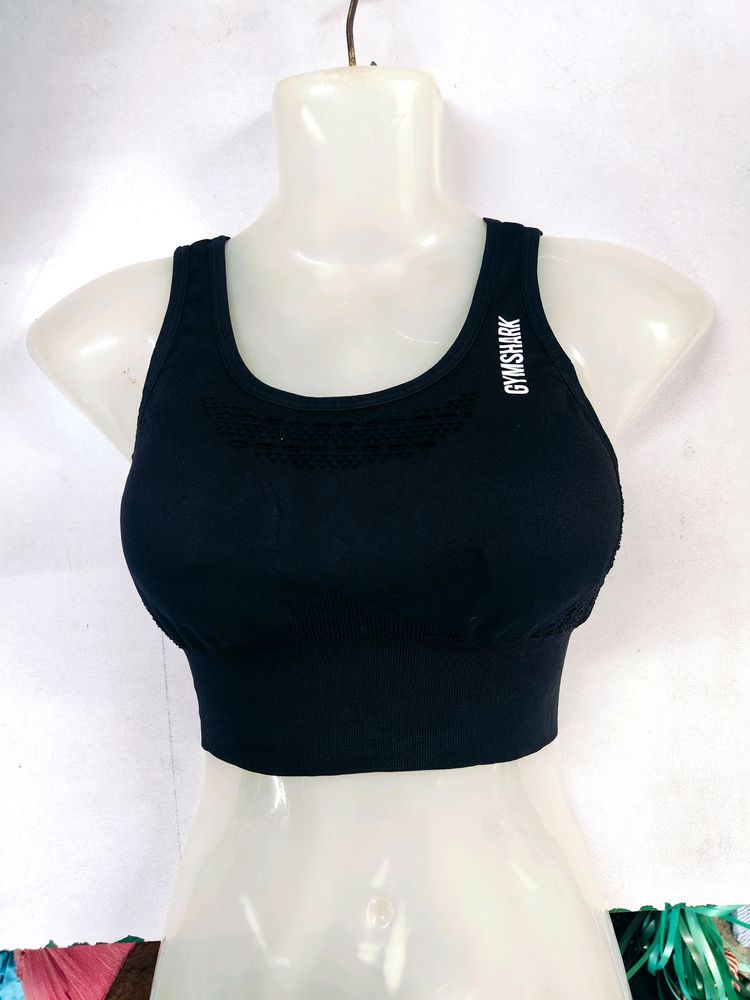 Gymshark Women's Sports Bra Black Xs