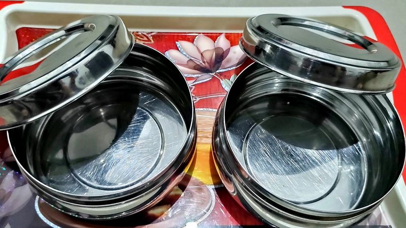 Price Reduced Stainless Steel Set Of 2