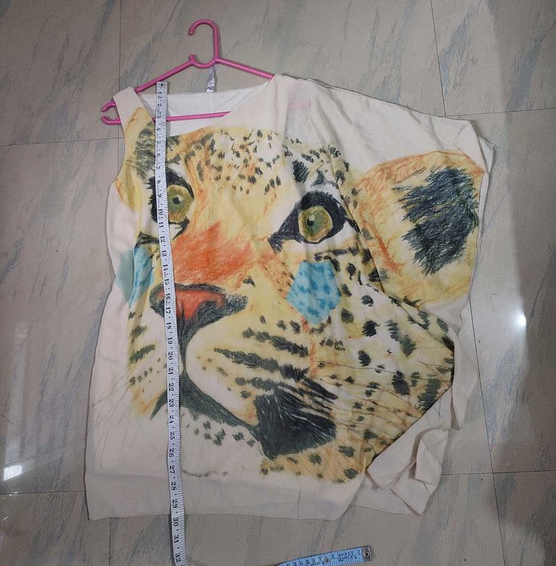 Stylish Animal Printed Top Size 34/36