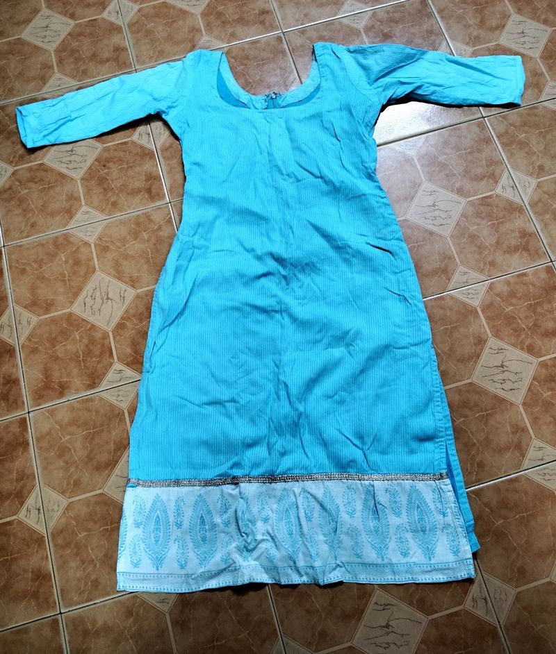 Beautiful Sky Blue Kurta💙