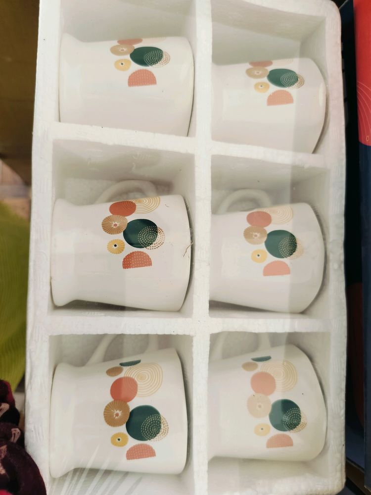 12 tea cup Same Print