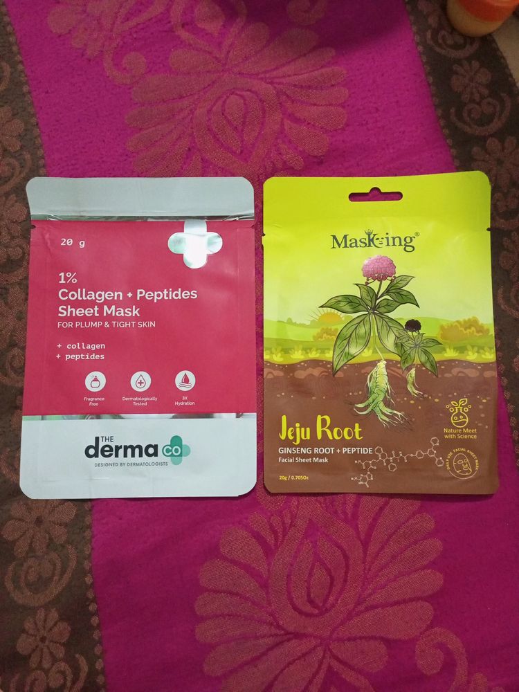 Pack Of 2 Face Sheet Mask.