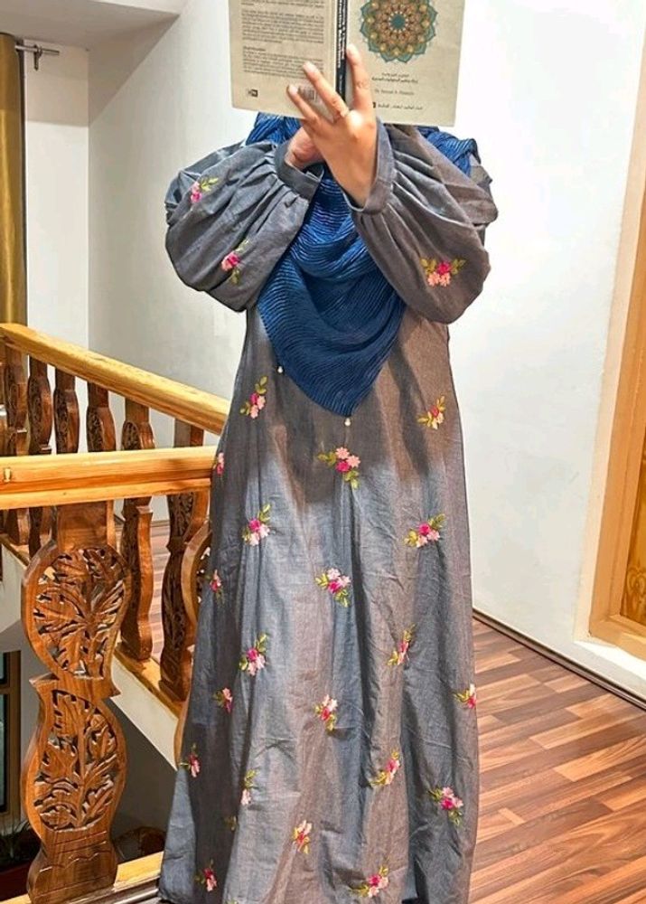 Hand Embroidered Abaya