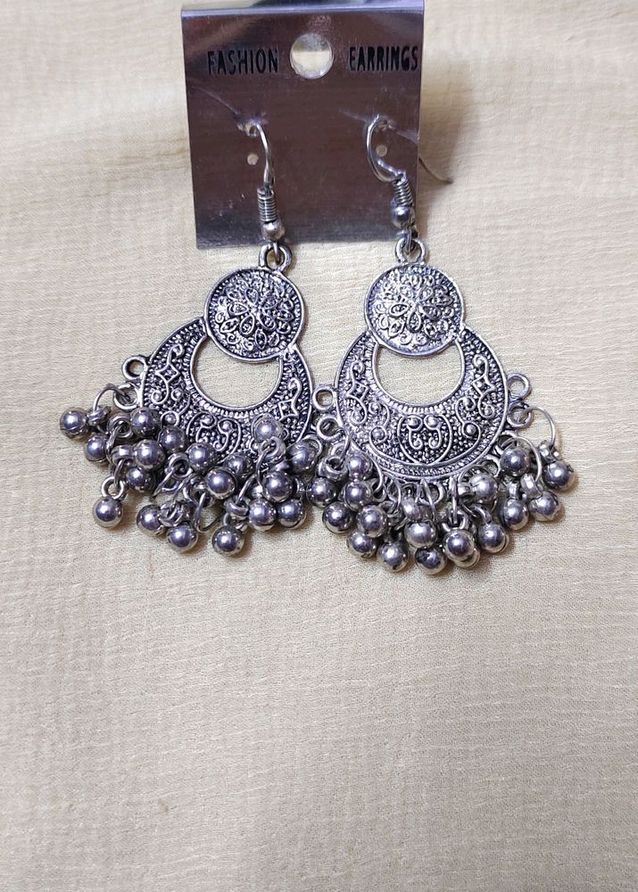 Silver Earring