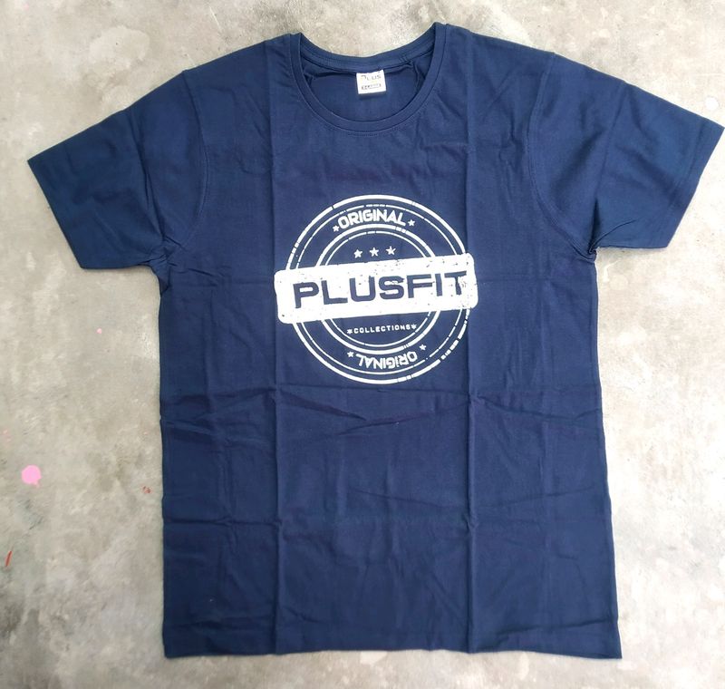 Brand New Navy Chest Printed T-shirt