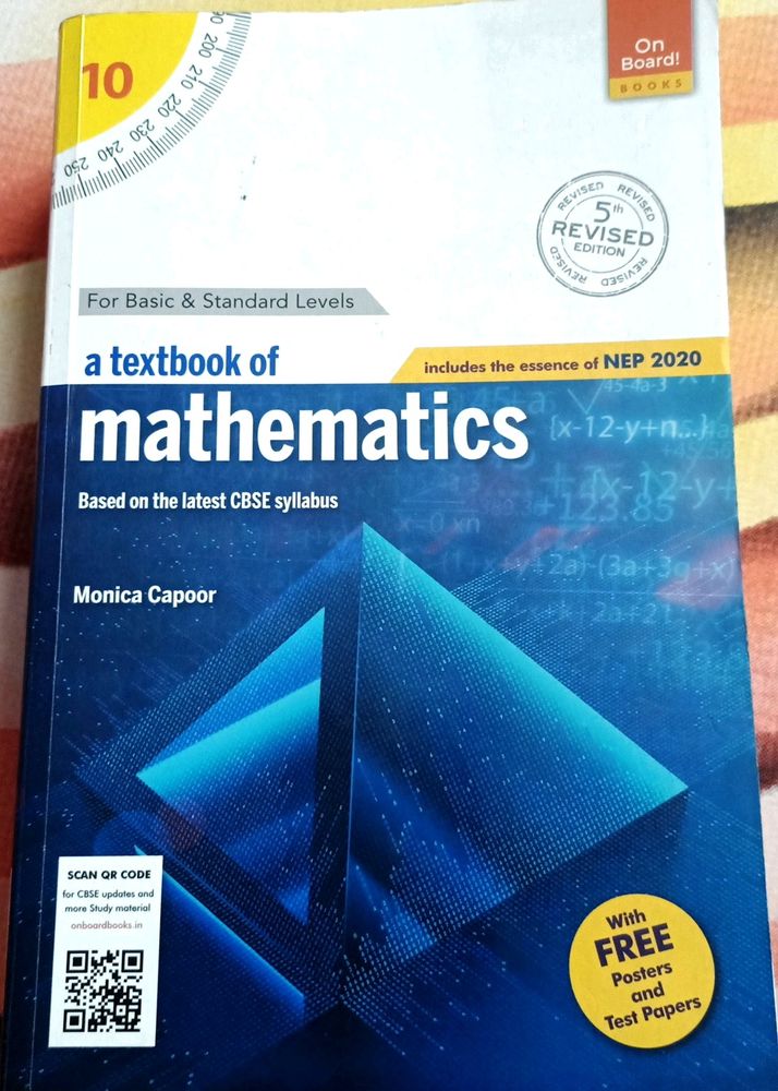 CLASS 10 MATHS (MONICA KAPOOR) REFERENCE BOOK*