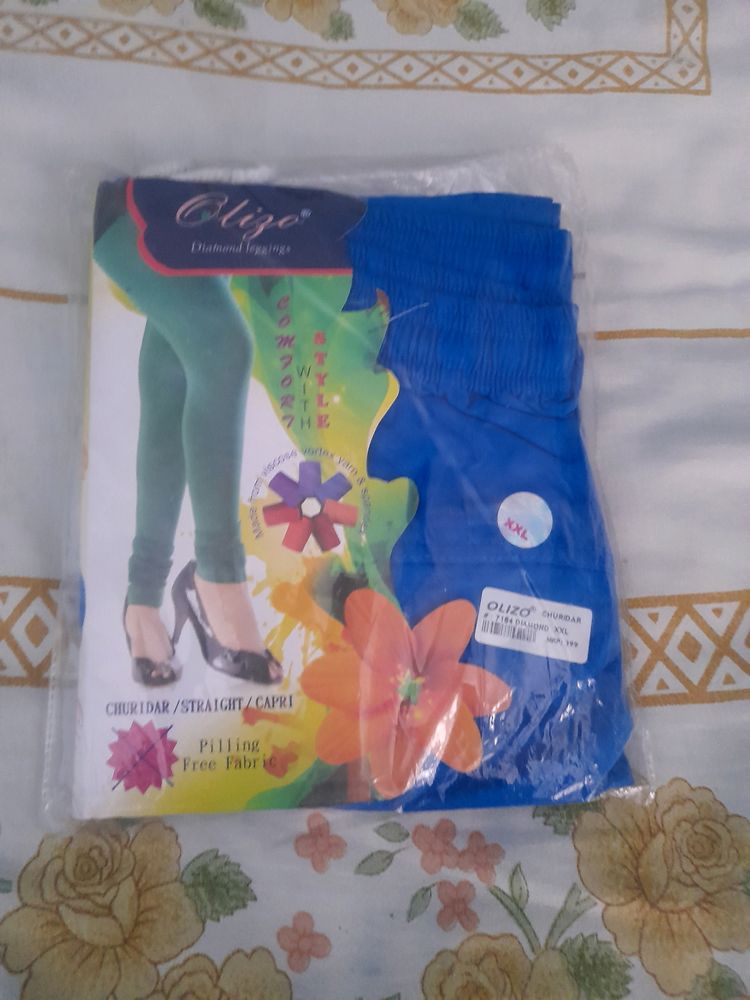 1 new royal blue legging