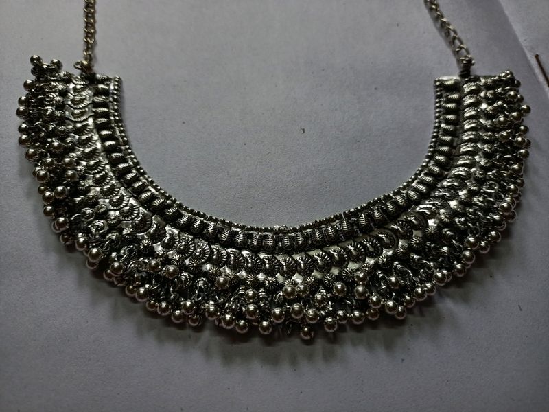 Oxidised Necklace