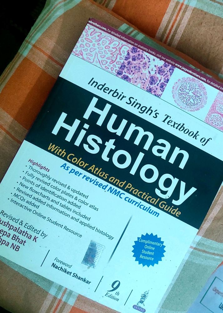 HISTOLOGY TEXTBOOK FOR MBBS STUDENTS