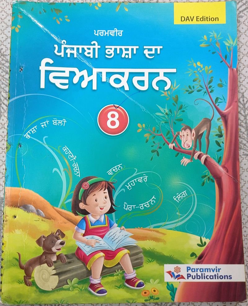 Punjabi Grammar Book For Class 8