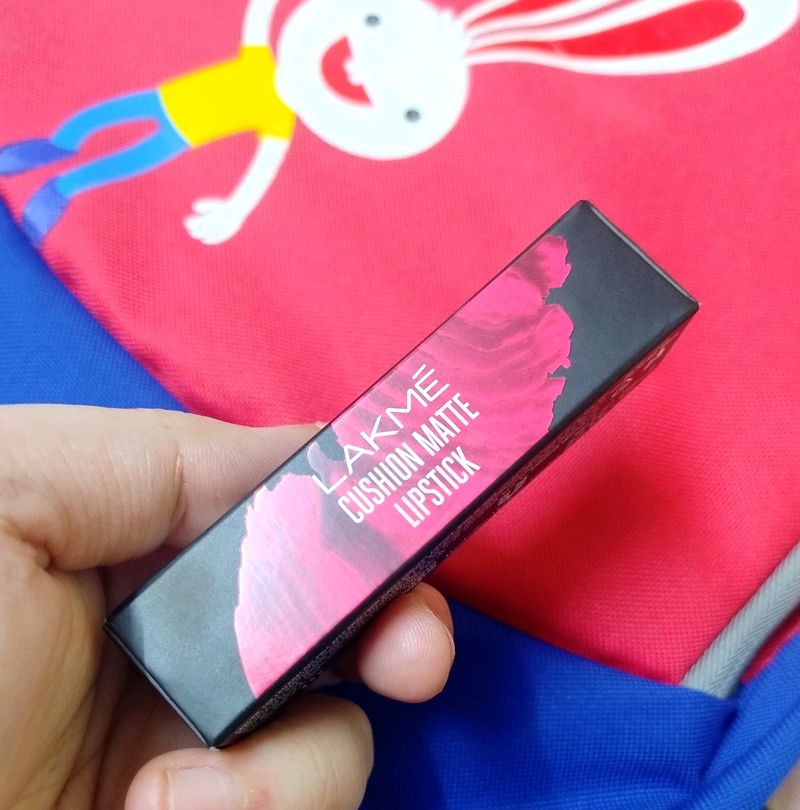 Lakme Cushion Matte Lipstick CR6