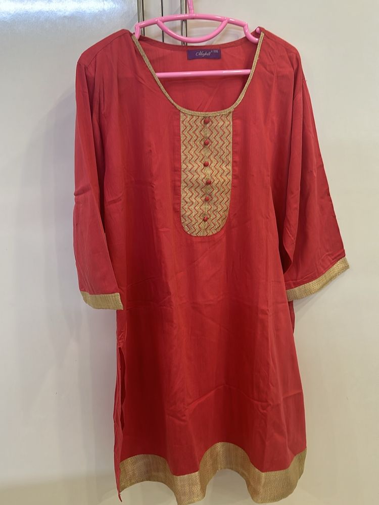 XXXL Maybell Like new peach And Good kurta