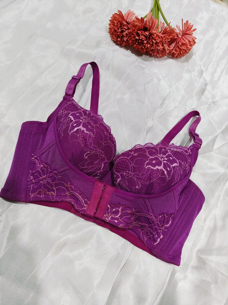 Imported Designer Bra With Front Nd Back Lock