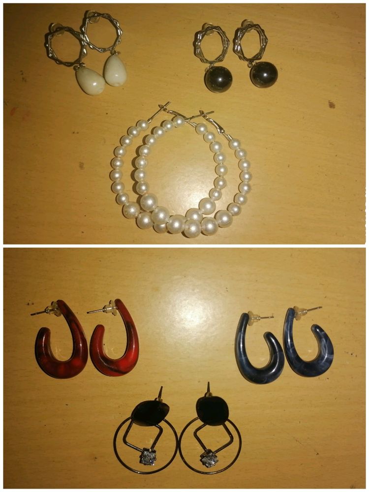 A Combo Of 6 Earings